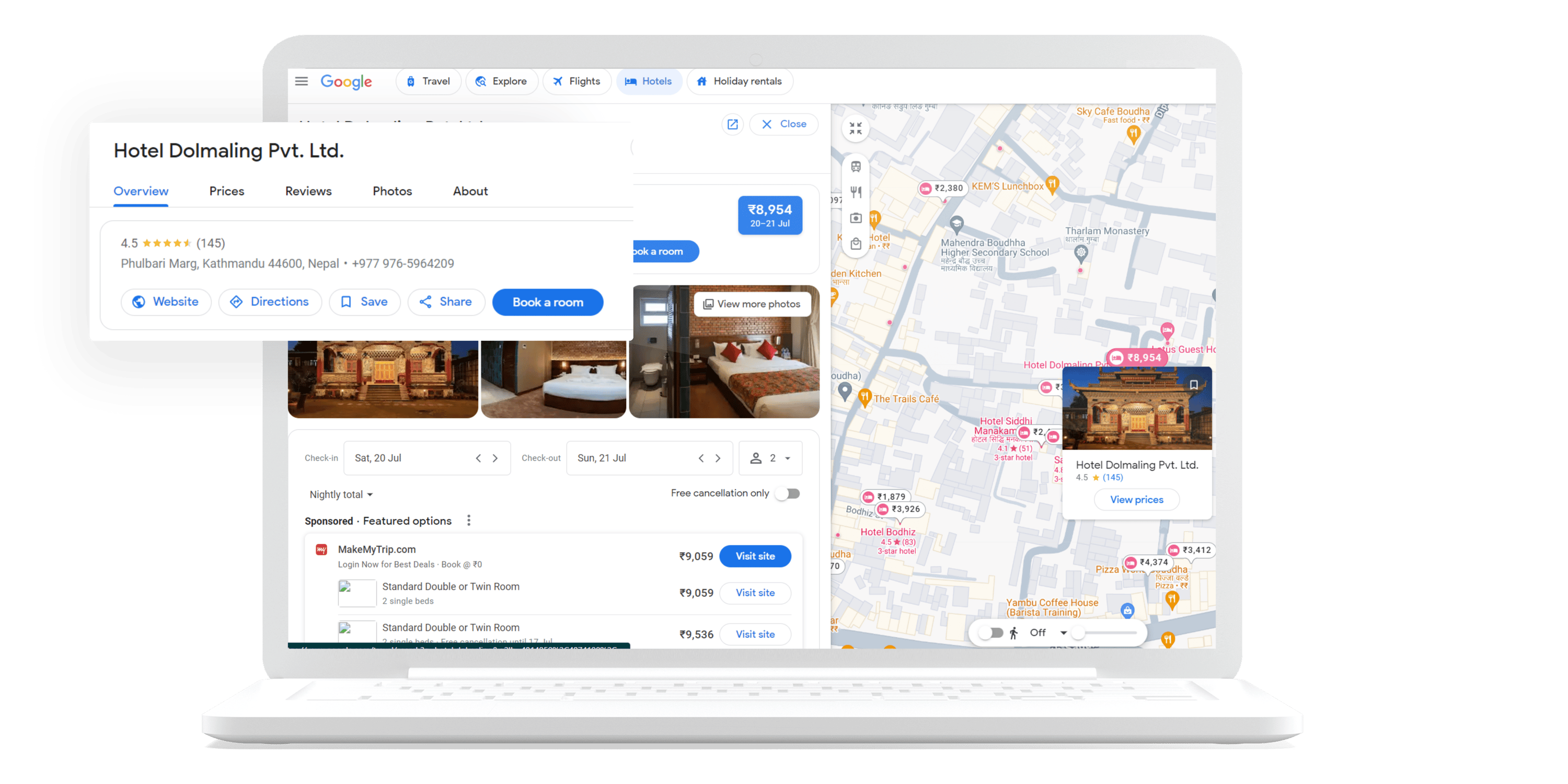 google hotels